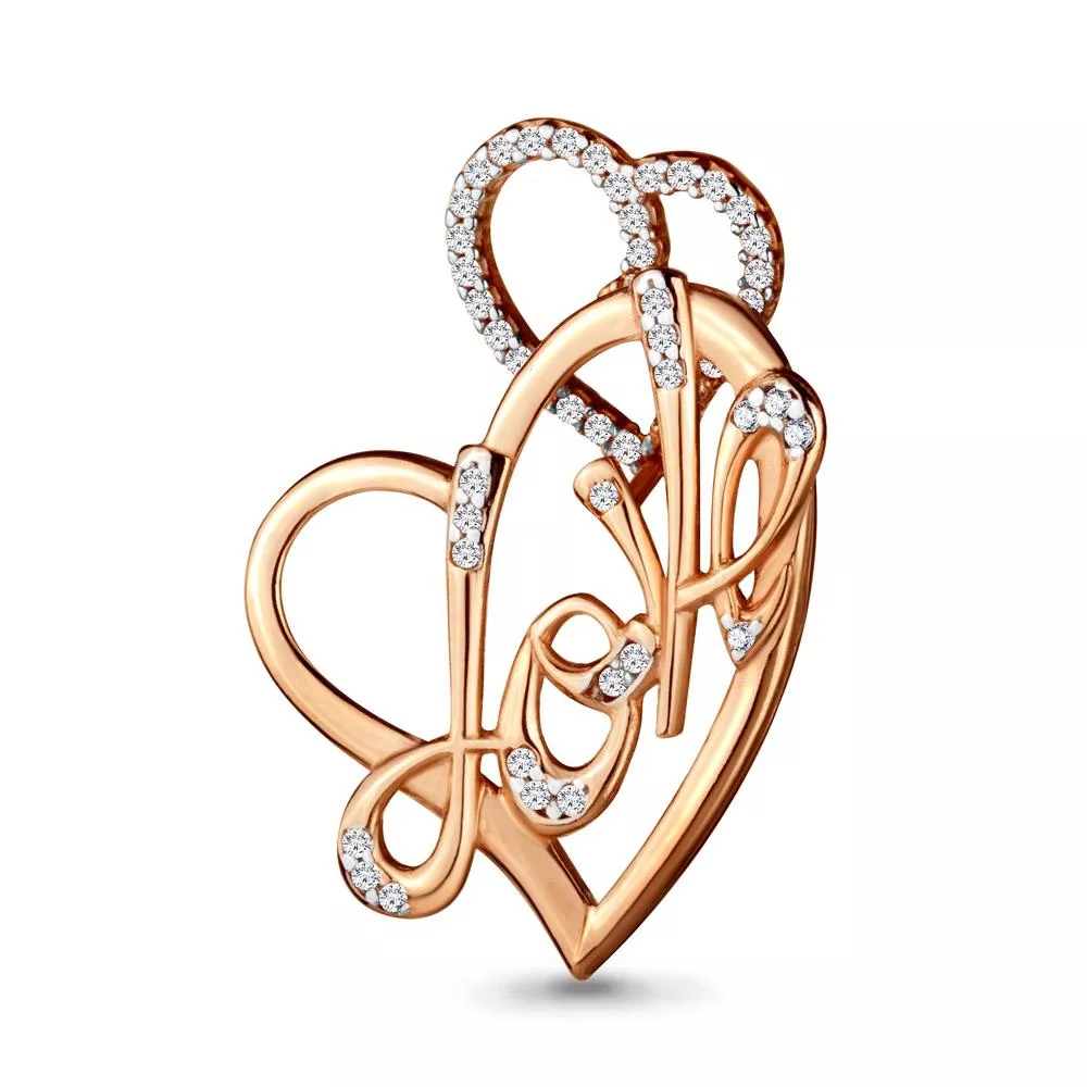 Подвеска, золото, артикул LV21155А