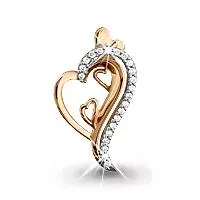 Подвеска из золота, артикул LV21153А