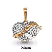 Подвеска, золото, артикул LV21143А