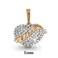 Подвеска, артикул LV21142А, золото