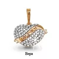 Подвеска, золото, артикул LV21137А