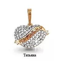 Подвеска, артикул LV21136А, золото