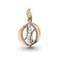 Подвеска из золота, артикул LV21058А