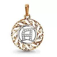 Подвеска из золота, артикул LV21005А