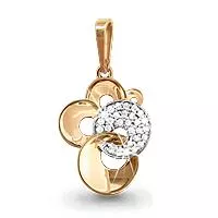 Подвеска из золота, артикул LV20877А