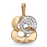 Подвеска из золота, артикул LV20874А