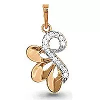 Подвеска, артикул LV20864А, золото