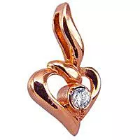 Подвеска, золото, артикул LV20108