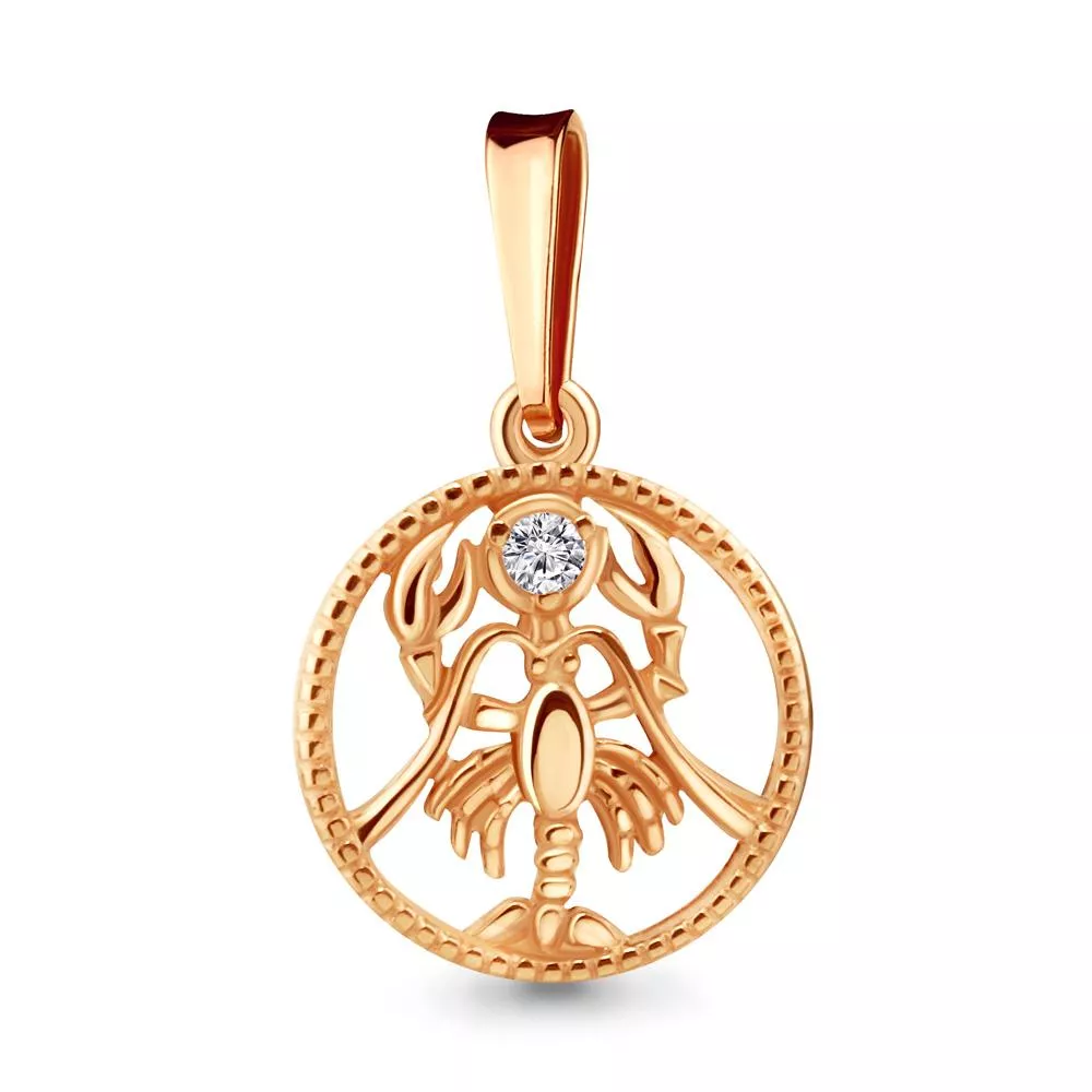 Подвеска из золота, артикул LV20017