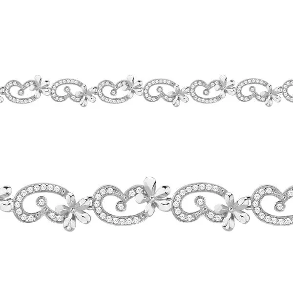 Браслет, артикул LV74222А, серебро