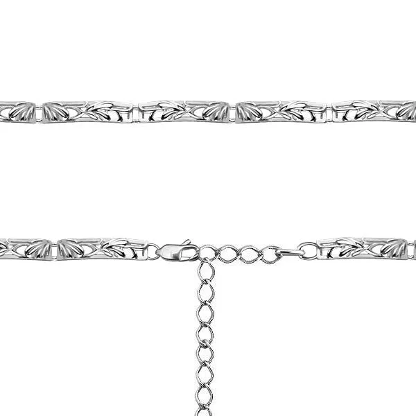 Браслет, артикул LV74182, серебро