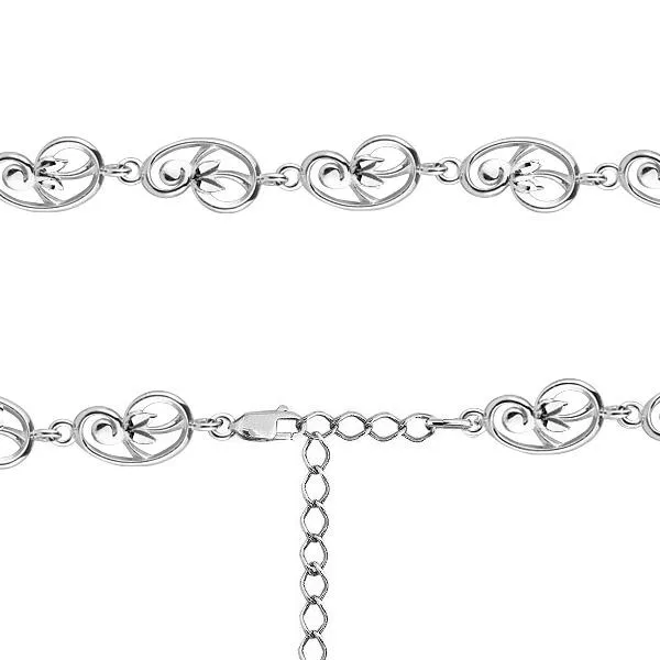 Браслет, артикул LV74180, серебро