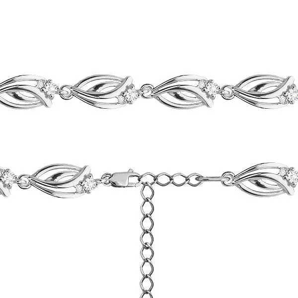 Браслет из серебра, артикул LV74178А