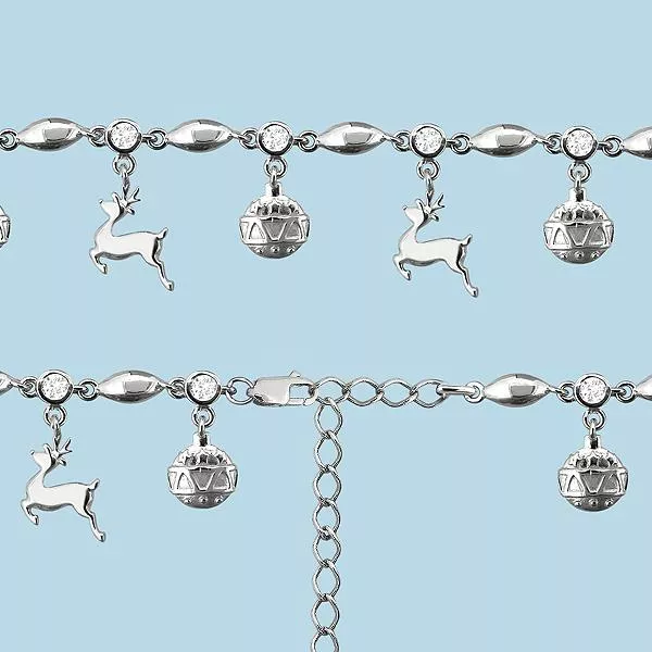 Браслет, артикул LV74139А, серебро