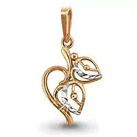 Подвеска, артикул LV12237, золото