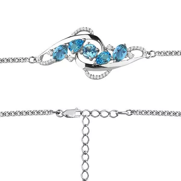 Браслет, артикул LV7413605А, серебро