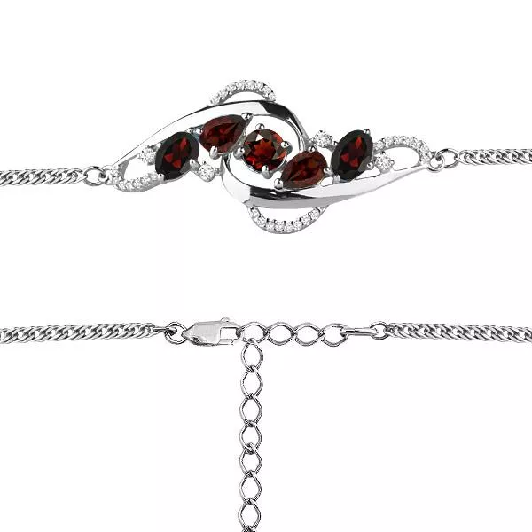 Браслет из серебра, артикул LV7413603А