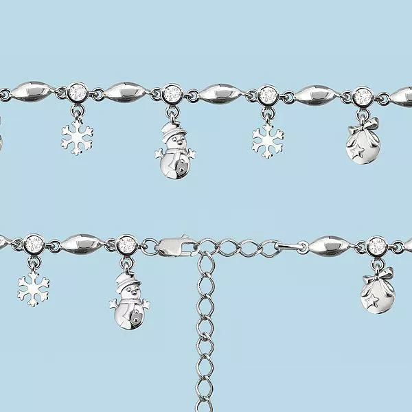 Браслет, артикул LV74133А, серебро