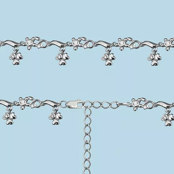 Браслет, серебро, артикул LV74129А