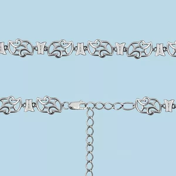 Браслет, серебро, артикул LV74126