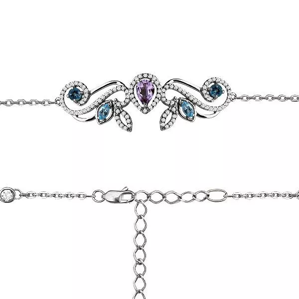 Браслет, артикул LV7412542А, серебро