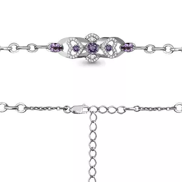 Браслет, артикул LV7412004А, серебро