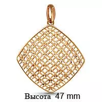 Подвеска, артикул LV11443, золото