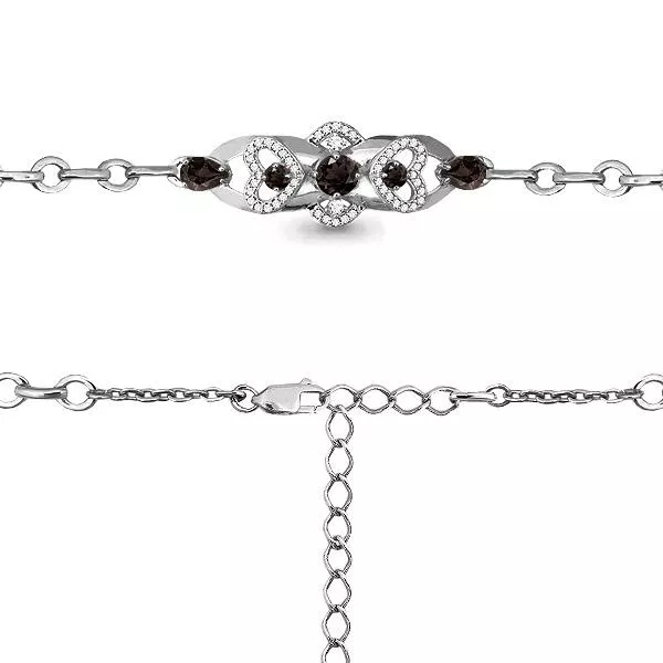 Браслет из серебра, артикул LV7412001А