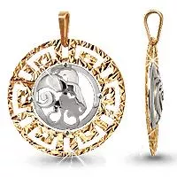 Подвеска, артикул LV11254, золото