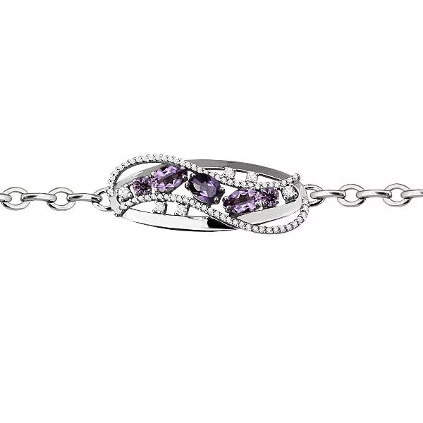 Браслет из серебра, артикул LV7411904А