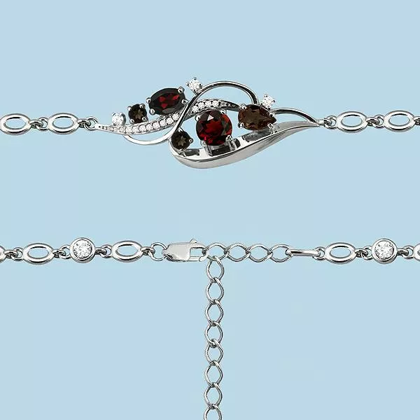 Браслет из серебра, артикул LV7411836А