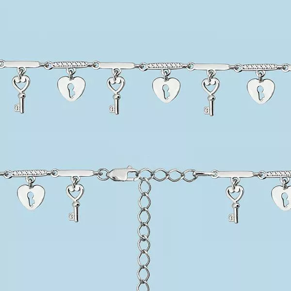 Браслет, артикул LV74114А, серебро