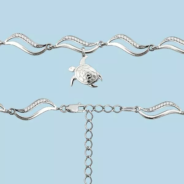 Браслет из серебра, артикул LV74078А