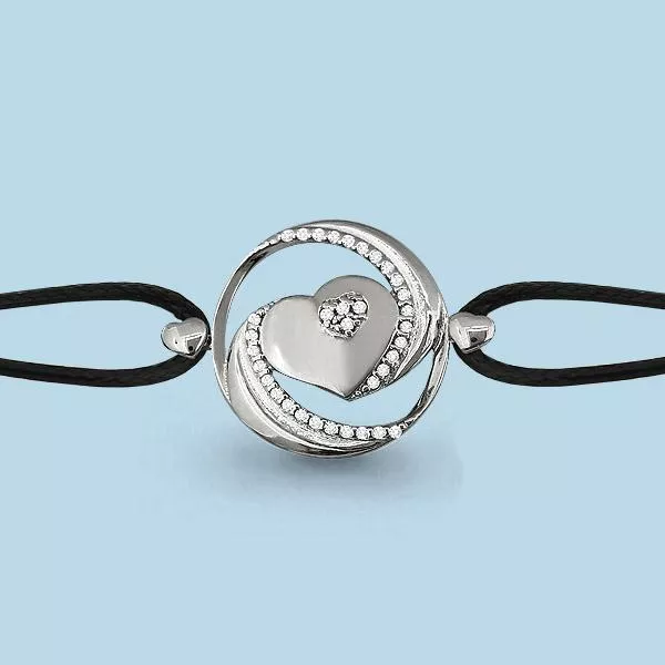 Браслет из серебра, артикул LV74031А