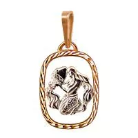 Подвеска, золото, артикул LV10256