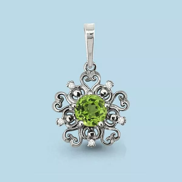 Подвеска из серебра, артикул LV2518607А