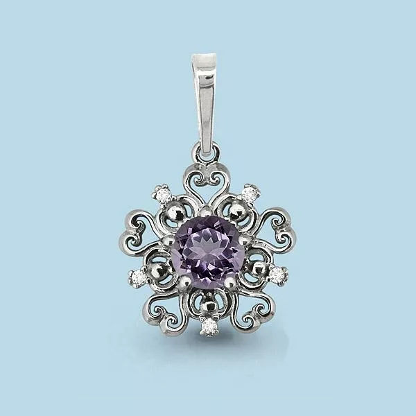 Подвеска из серебра, артикул LV2518604А