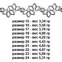 Браслет из серебра, артикул LV71033