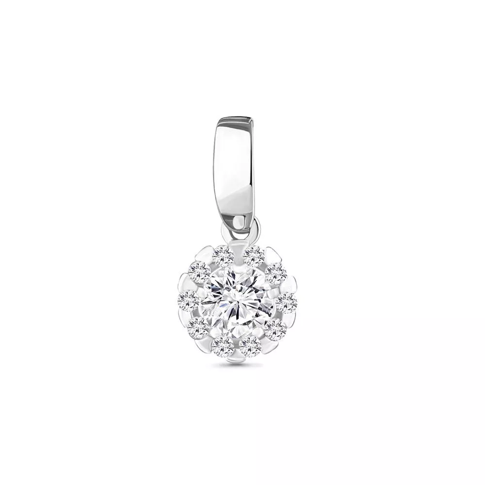 Подвеска, серебро, артикул LV25031А