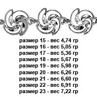 Браслет из серебра, артикул LV71021