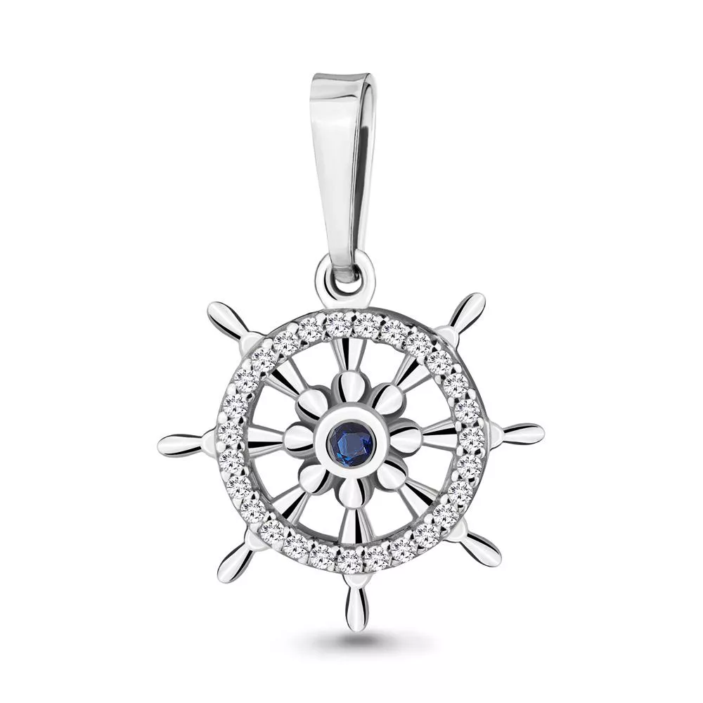 Подвеска, серебро, артикул LV24198АБ