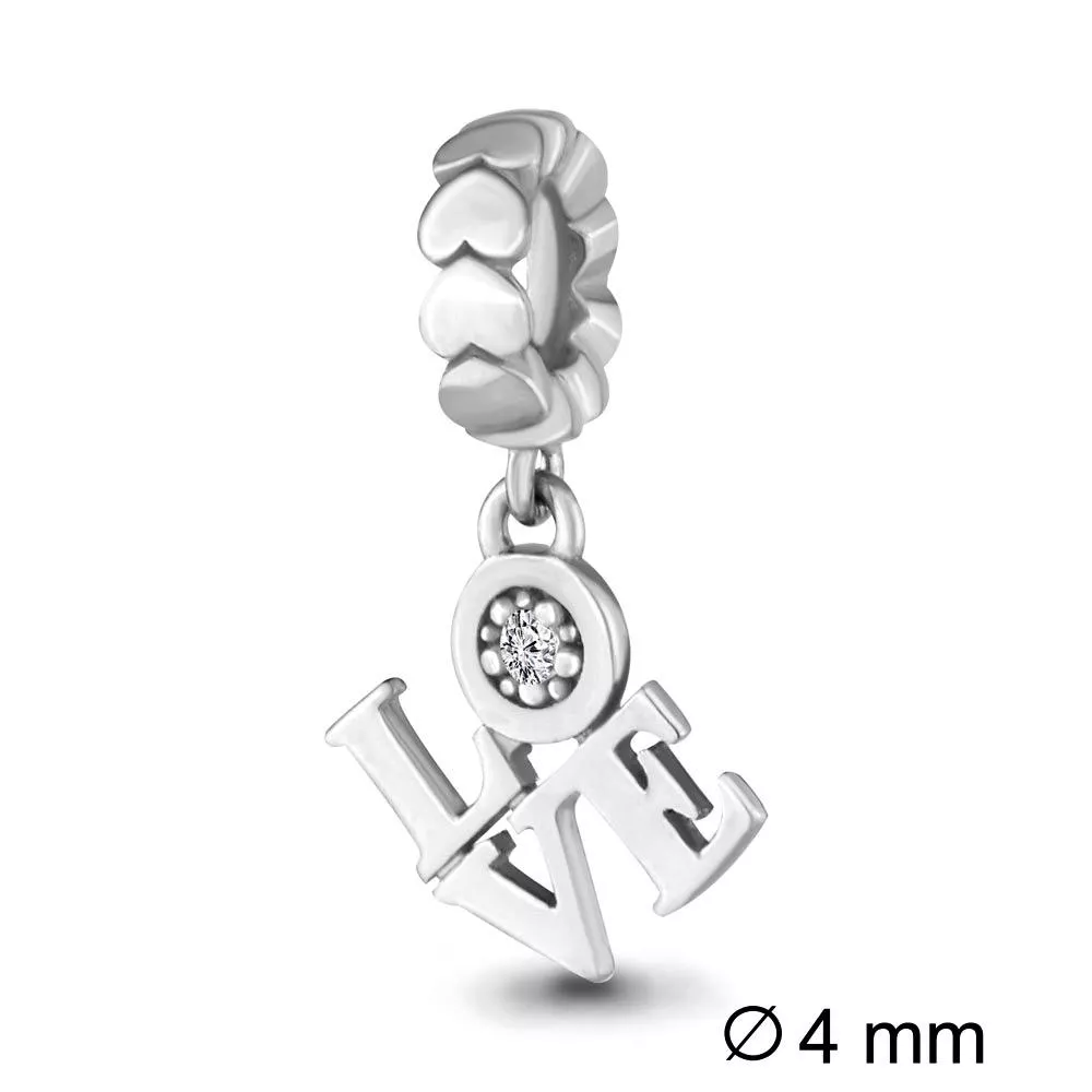 Подвеска, серебро, артикул LV24042А