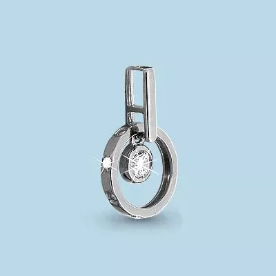 Подвеска, серебро, артикул LV23538А