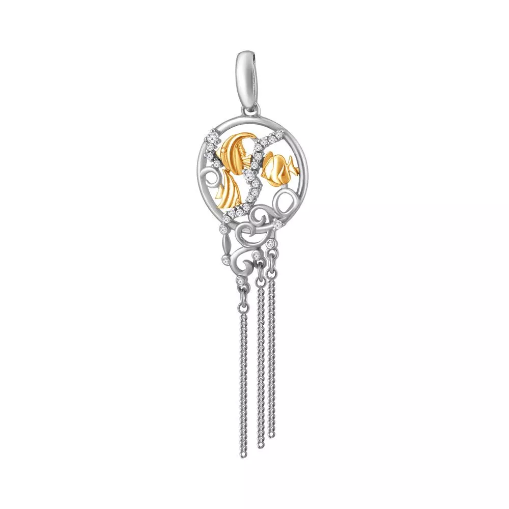 Подвеска, артикул LV23469А, серебро