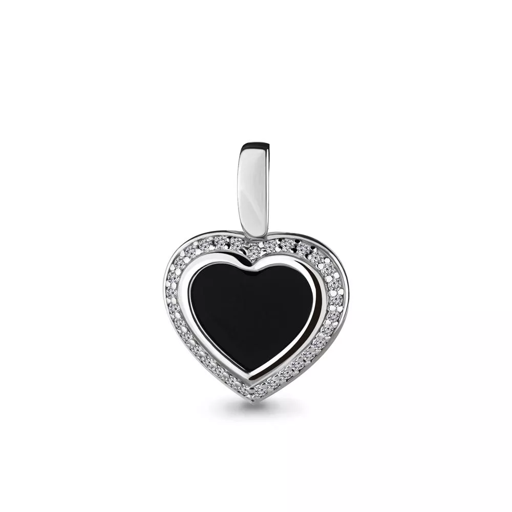 Подвеска, серебро, артикул LV23467АЧ