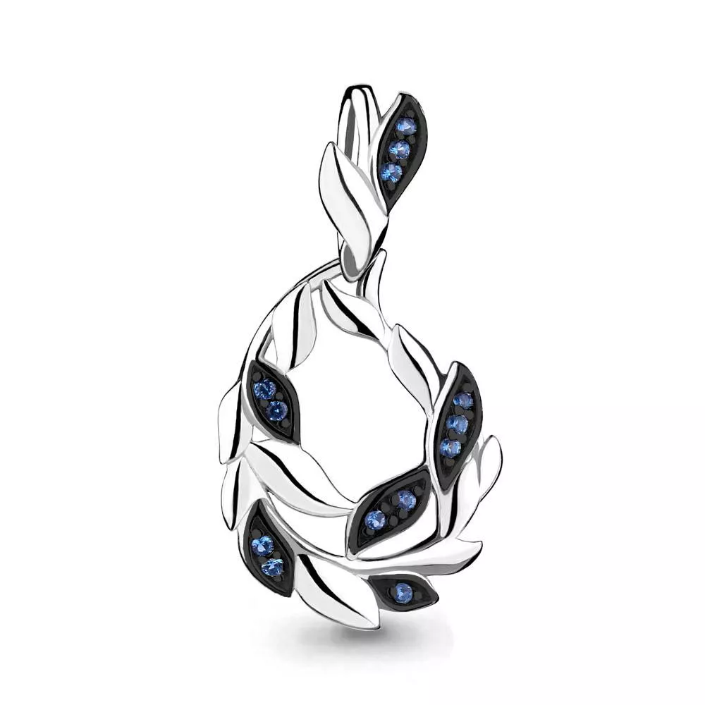 Подвеска из серебра, артикул LV23416Б