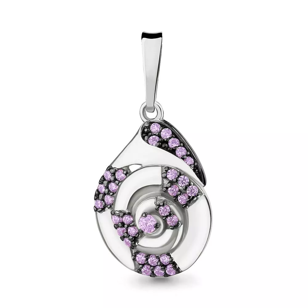 Подвеска, серебро, артикул LV23410В