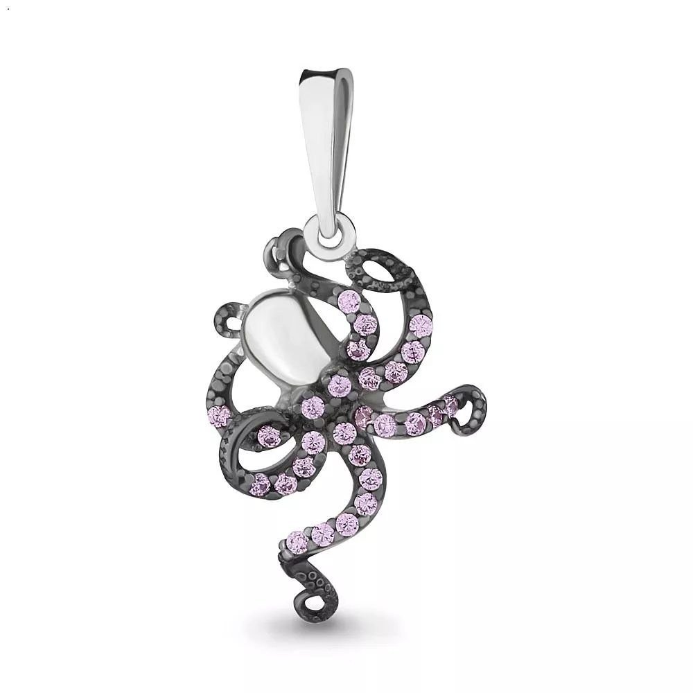 Подвеска, серебро, артикул LV23408В