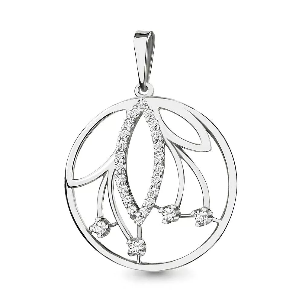 Подвеска, серебро, артикул LV23391А