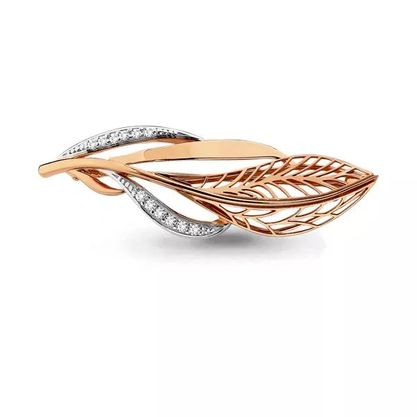 Брошь, золото, артикул LV72755А